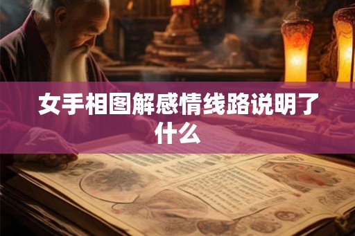女手相图解感情线路说明了什么