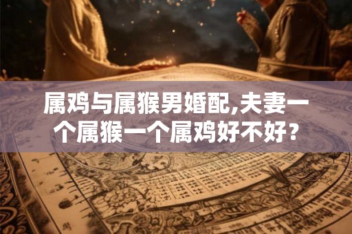 属鸡与属猴男婚配,夫妻一个属猴一个属鸡好不好？