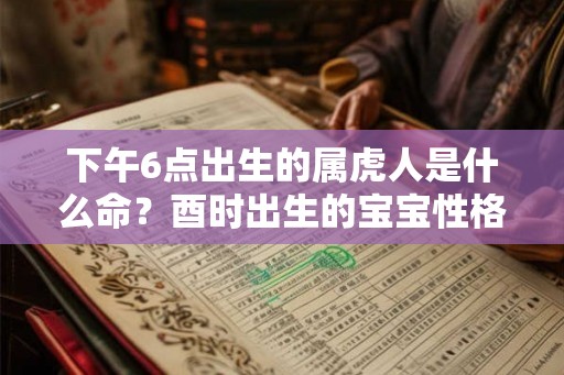 下午6点出生的属虎人是什么命?酉时出生的宝宝性格分析 下午6点出生的属虎人是什么命?酉时出生的宝宝性格分析