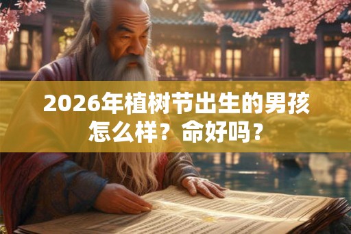 2026年植树节出生的男孩怎么样？命好吗？