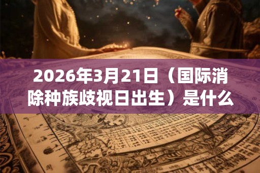 2026年3月21日（国际消除种族歧视日出生）是什么命_命运如何