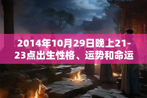 2014年10月29日晚上21-23点出生性格、运势和命运