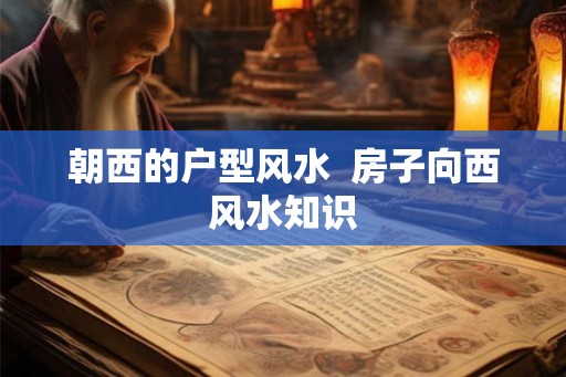 朝西的户型风水  房子向西风水知识
