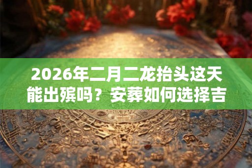 2026年二月二龙抬头这天能出殡吗?安葬如何选择吉日? 2026年二月二龙抬头这天能出殡吗?安葬如何选择吉日?