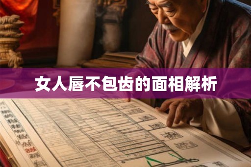 女人唇不包齿的面相解析 女人唇不包齿的面相解析