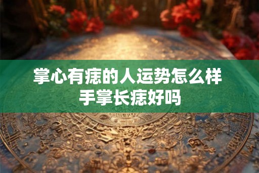掌心有痣的人运势怎么样 手掌长痣好吗