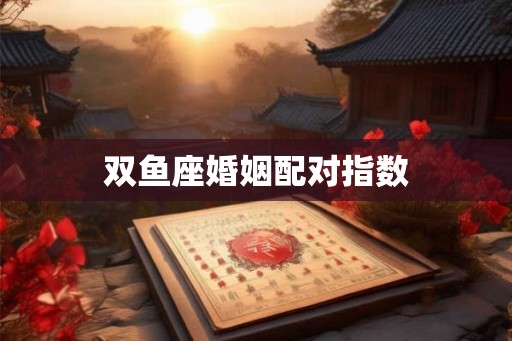 双鱼座婚姻配对指数 双鱼座婚姻配对指数