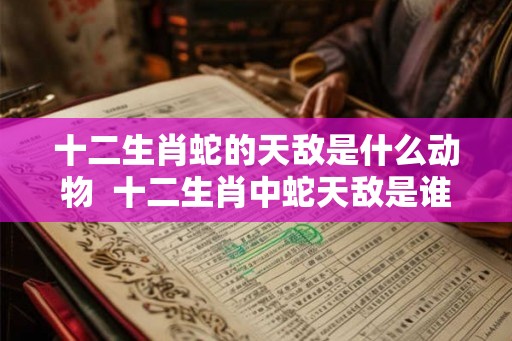 十二生肖蛇的天敌是什么动物 十二生肖中蛇天敌是谁 十二生肖蛇的天敌是什么动物 十二生肖中蛇天敌是谁