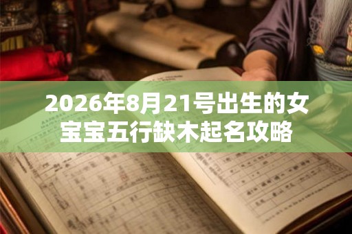 2026年8月21号出生的女宝宝五行缺木起名攻略