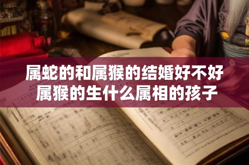 属蛇的和属猴的结婚好不好 属猴的生什么属相的孩子好