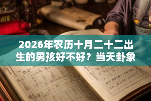 2026年农历十月二十二出生的男孩好不好？当天卦象好吗？