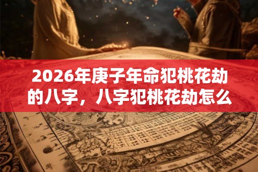 2026年庚子年命犯桃花劫的八字，八字犯桃花劫怎么化解？