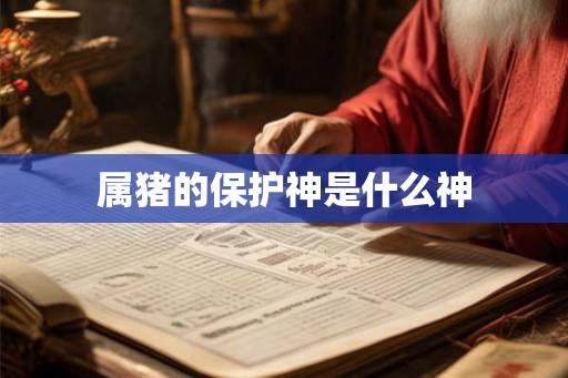 属猪的保护神是什么神