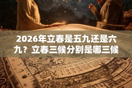 2026年立春是五九还是六九？立春三候分别是哪三候？
