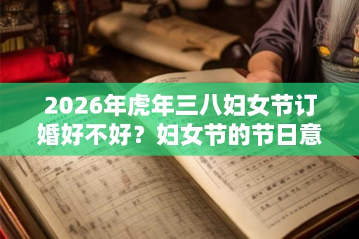 2026年虎年三八妇女节订婚好不好?妇女节的节日意义是什么? 2026年虎年三八妇女节订婚好不好?妇女节的节日意义是什么?