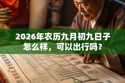 2026年农历九月初九日子怎么样，可以出行吗？