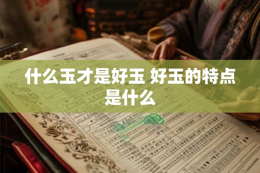 什么玉才是好玉 好玉的特点是什么