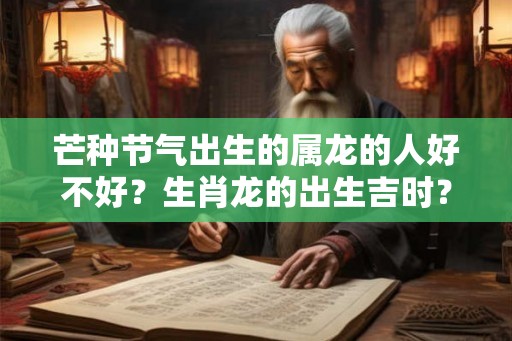 芒种节气出生的属龙的人好不好?生肖龙的出生吉时? 芒种节气出生的属龙的人好不好?生肖龙的出生吉时?