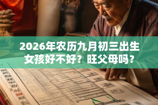 2026年农历九月初三出生女孩好不好？旺父母吗？