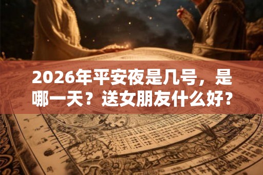 2026年平安夜是几号，是哪一天？送女朋友什么好？