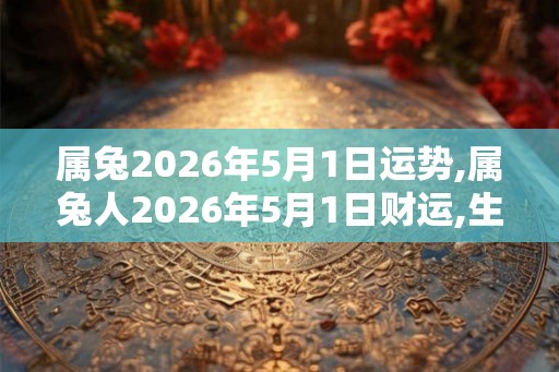 属兔2026年5月1日运势,属兔人2026年5月1日财运,生肖兔2026年5月1日运势