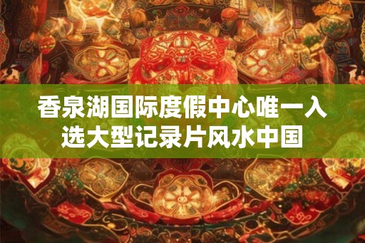 香泉湖国际度假中心唯一入选大型记录片风水中国