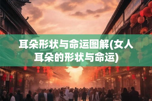 耳朵形状与命运图解(女人耳朵的形状与命运)