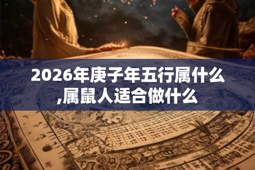 2026年庚子年五行属什么,属鼠人适合做什么