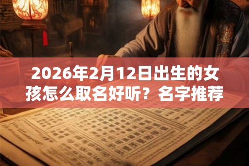 2026年2月12日出生的女孩怎么取名好听?名字推荐 2026年2月12日出生的女孩怎么取名好听?名字推荐