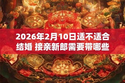 2026年2月10日适不适合结婚 接亲新郎需要带哪些人