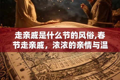 走亲戚是什么节的风俗,春节走亲戚，浓浓的亲情与温情
