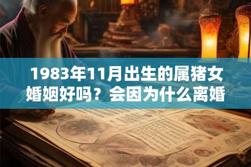 1983年11月出生的属猪女婚姻好吗？会因为什么离婚？