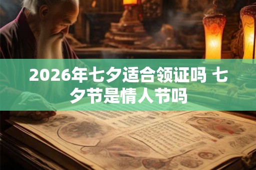 2026年七夕适合领证吗 七夕节是情人节吗