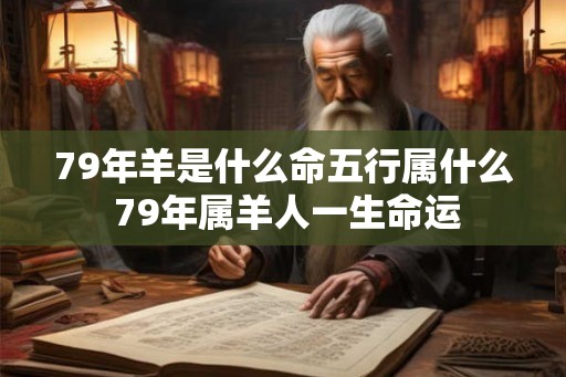 79年羊是什么命五行属什么 79年属羊人一生命运