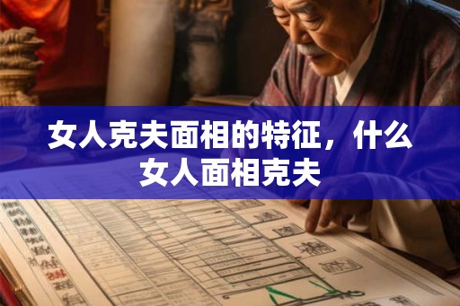 女人克夫面相的特征,什么女人面相克夫 女人克夫面相的特征,什么女人面相克夫