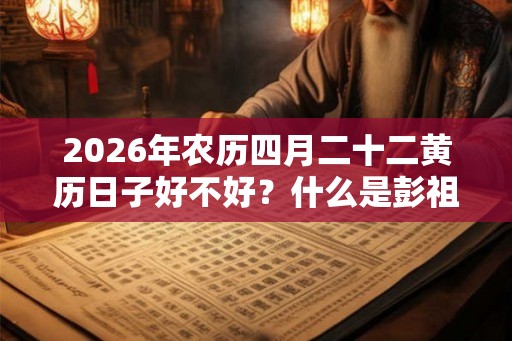 2026年农历四月二十二黄历日子好不好？什么是彭祖百忌？