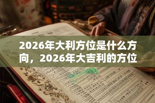 2026年大利方位是什么方向，2026年大吉利的方位解析
