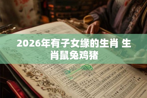 2026年有子女缘的生肖 生肖鼠兔鸡猪 2026年有子女缘的生肖 生肖鼠兔鸡猪