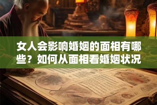 女人会影响婚姻的面相有哪些？如何从面相看婚姻状况？
