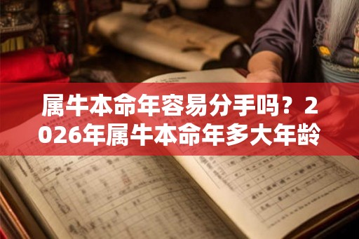 属牛本命年容易分手吗？2026年属牛本命年多大年龄？