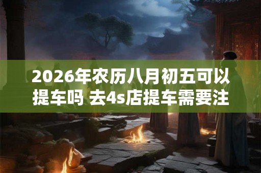 2026年农历八月初五可以提车吗 去4s店提车需要注意什么细节
