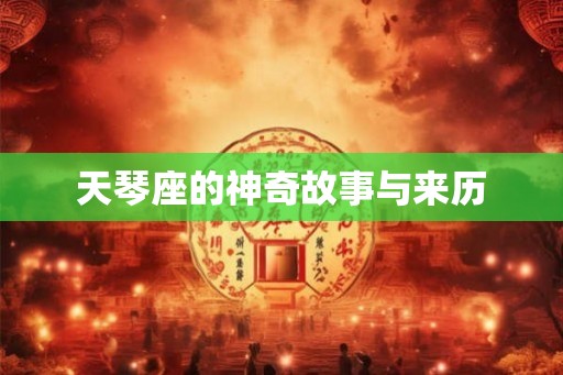 天琴座的神奇故事与来历