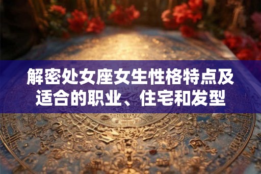 解密处女座女生性格特点及适合的职业、住宅和发型 解密处女座女生性格特点及适合的职业、住宅和发型
