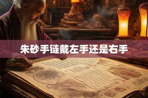 朱砂手链戴左手还是右手