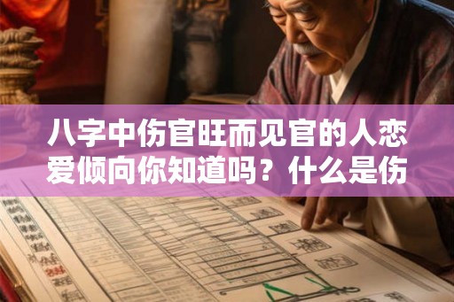 八字中伤官旺而见官的人恋爱倾向你知道吗？什么是伤官？