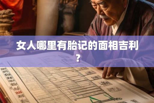 女人哪里有胎记的面相吉利？
