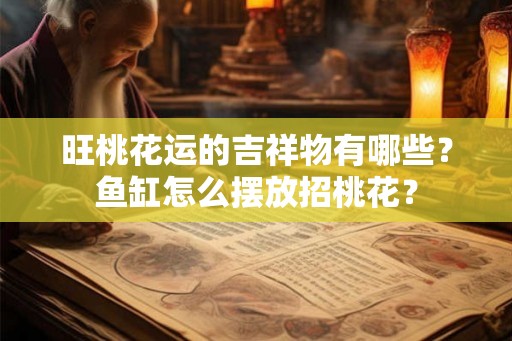 旺桃花运的吉祥物有哪些？鱼缸怎么摆放招桃花？