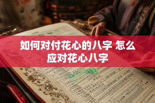 如何对付花心的八字 怎么应对花心八字 如何对付花心的八字 怎么应对花心八字
