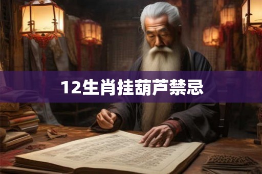 12生肖挂葫芦禁忌 12生肖挂葫芦禁忌