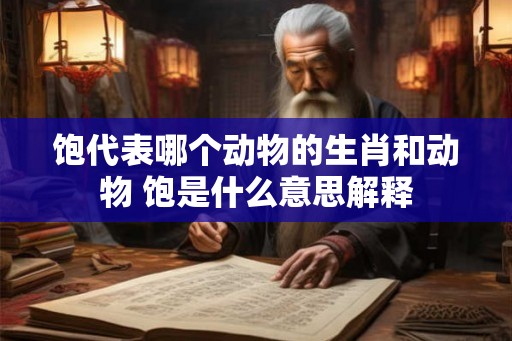 饱代表哪个动物的生肖和动物 饱是什么意思解释 饱代表哪个动物的生肖和动物 饱是什么意思解释